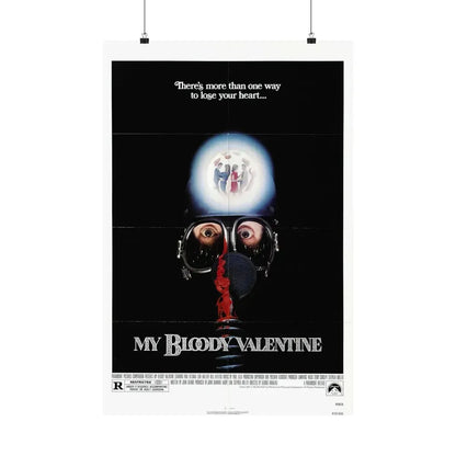 MY BLOODY VALENTINE 1981 - Paper Movie Poster - The Sticker Space