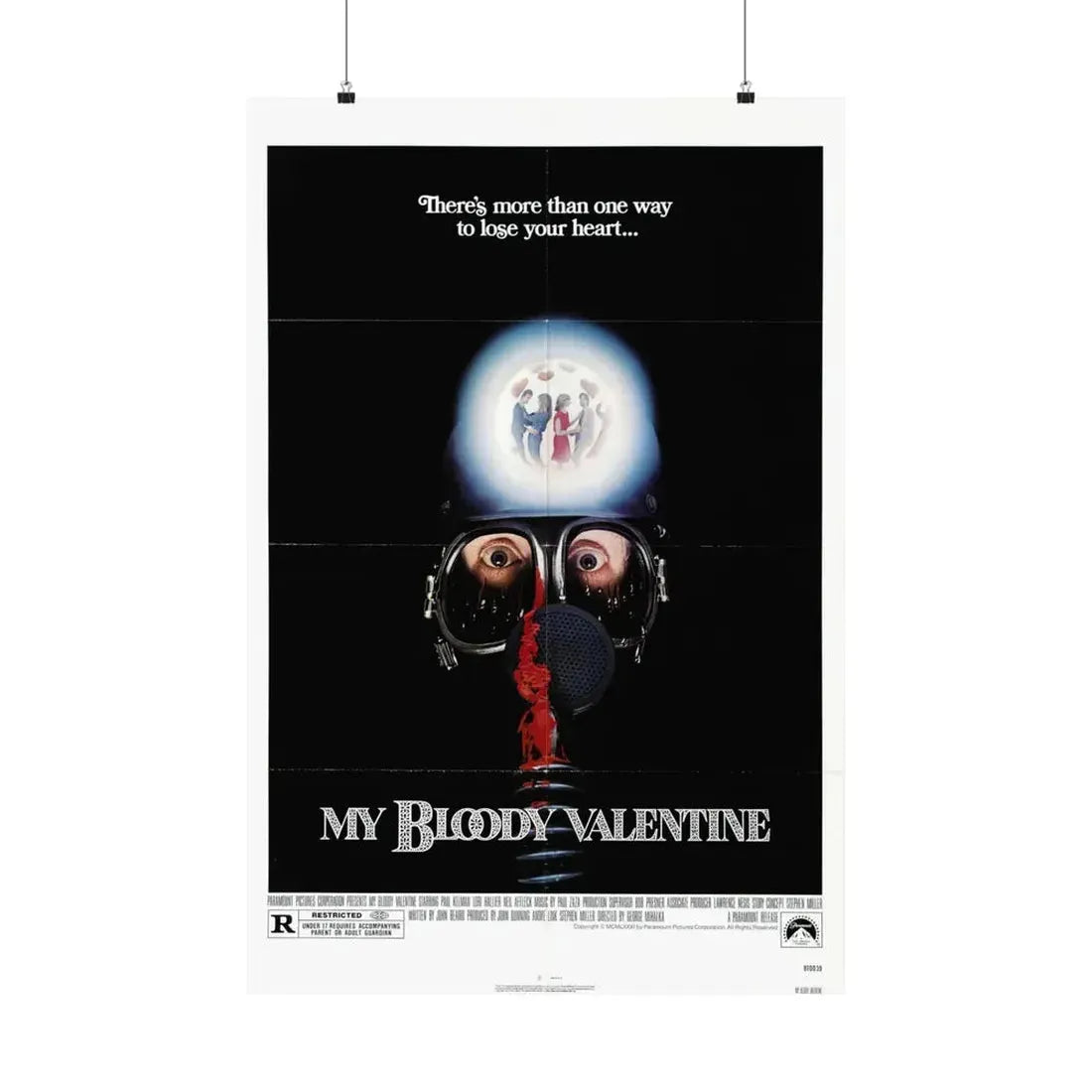 MY BLOODY VALENTINE 1981 - Paper Movie Poster - The Sticker Space