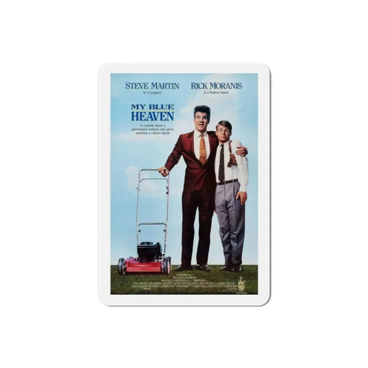 My Blue Heaven 1990 Movie Poster Refrigerator Magnet 2 Inch - The Sticker Space
