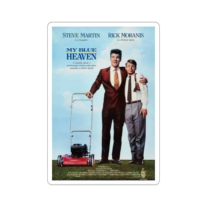 My Blue Heaven 1990 Movie Poster STICKER Vinyl Die-Cut Decal 5 Inch - The Sticker Space