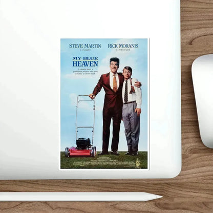 My Blue Heaven 1990 Movie Poster STICKER Vinyl Die-Cut Decal - The Sticker Space