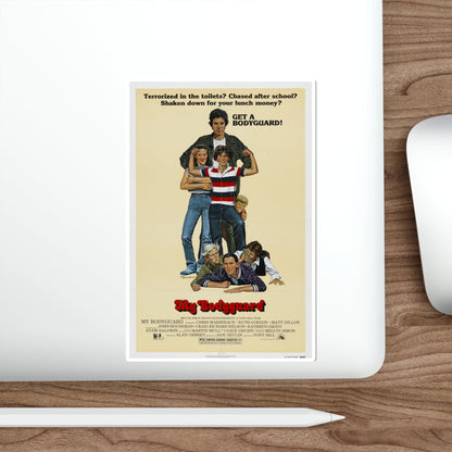 My Bodyguard 1980 Movie Poster STICKER Vinyl Die-Cut Decal-The Sticker Space