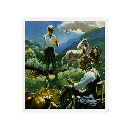 My Bother Jake, 1943 (Magazine Illustration) Refrigerator Magnet - The Sticker Space