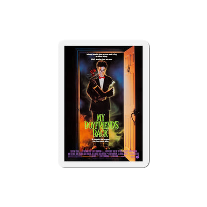 My Boyfriends Back 1993 Movie Poster Die-Cut Magnet-4" x 4"-The Sticker Space