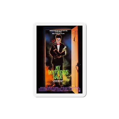 My Boyfriends Back 1993 Movie Poster Refrigerator Magnet 3 Inch - The Sticker Space