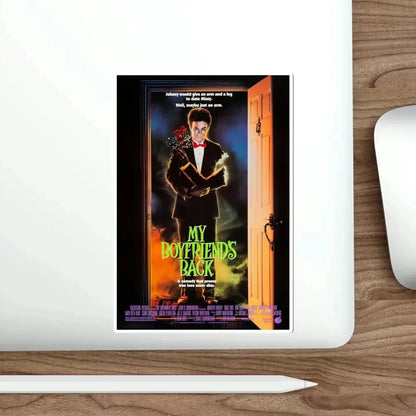 My Boyfriends Back 1993 Movie Poster STICKER Vinyl Die-Cut Decal - The Sticker Space