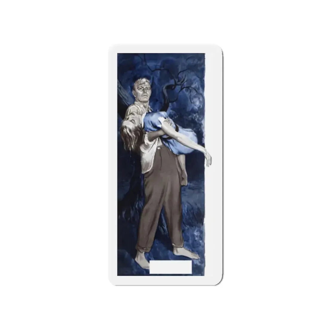 My Brother's Widow, part 5, Collier's, April 12, 1952 (Magazine Illustration) Refrigerator Magnet - The Sticker Space