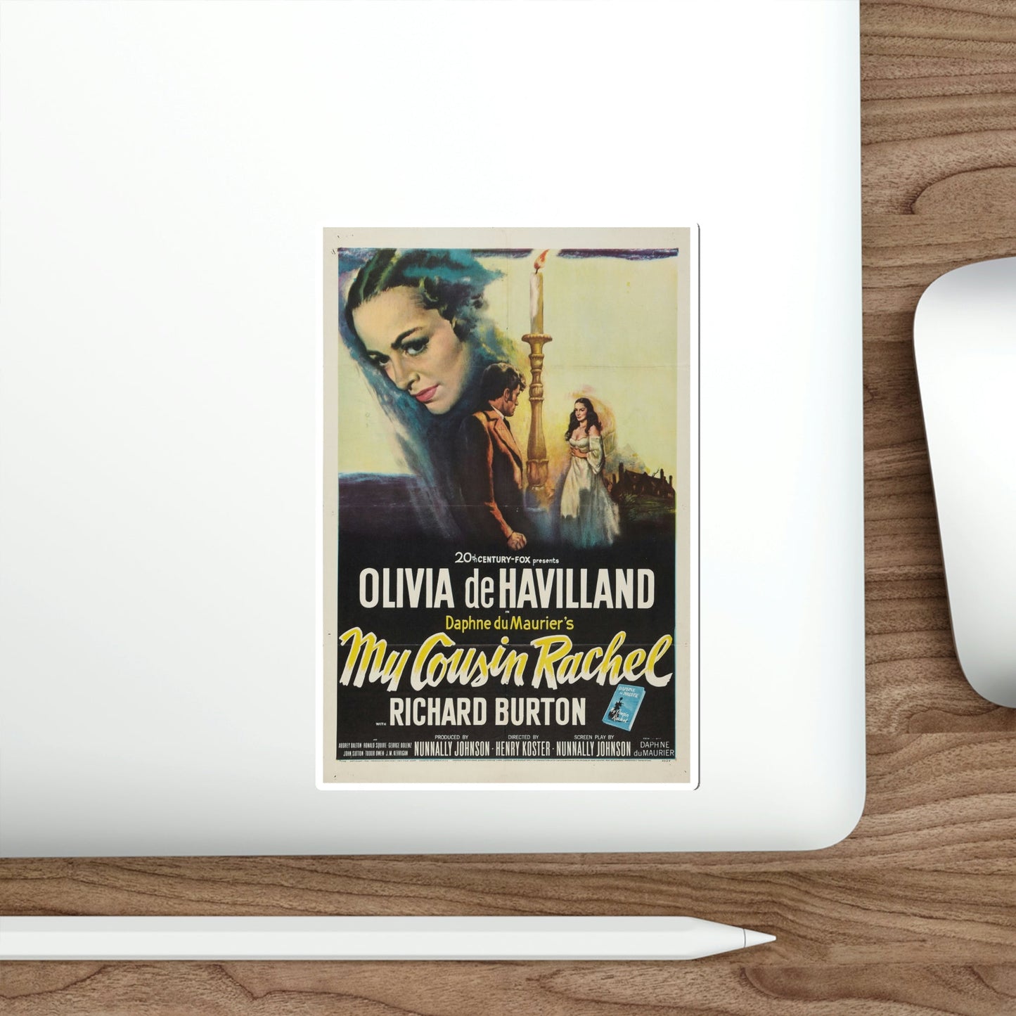 My Cousin Rachel 1952 Movie Poster STICKER Vinyl Die-Cut Decal-The Sticker Space