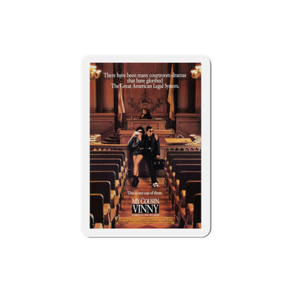 My Cousin Vinny 1992 Movie Poster Die-Cut Magnet-3" x 3"-The Sticker Space