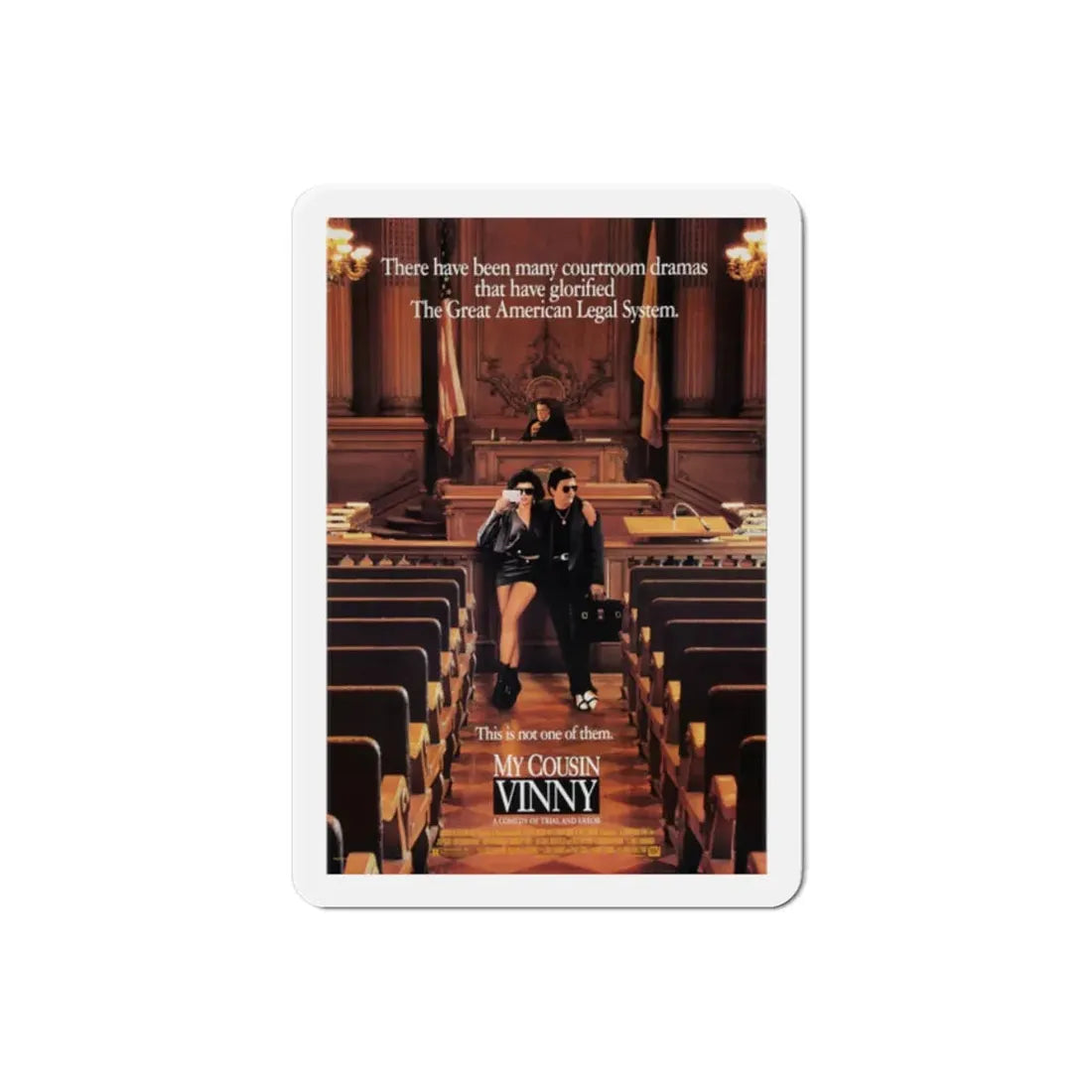 My Cousin Vinny 1992 Movie Poster Refrigerator Magnet - The Sticker Space