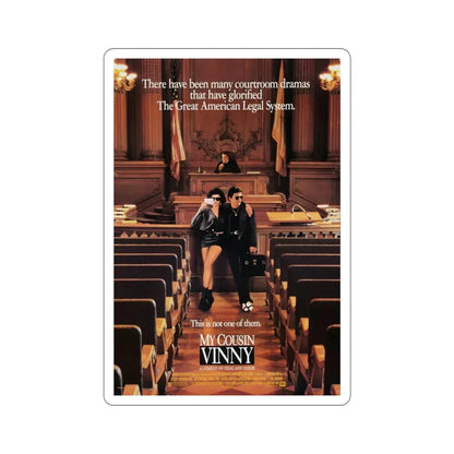 My Cousin Vinny 1992 Movie Poster STICKER Vinyl Die-Cut Decal - The Sticker Space