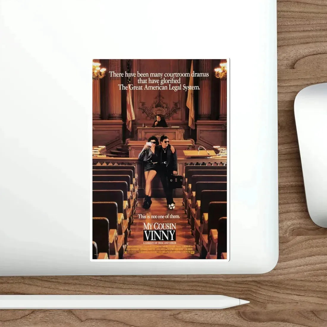 My Cousin Vinny 1992 Movie Poster STICKER Vinyl Die-Cut Decal - The Sticker Space