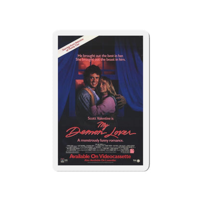 MY DEMON LOVER 1987 Movie Poster - Refrigerator Magnet-3" x 3"-The Sticker Space