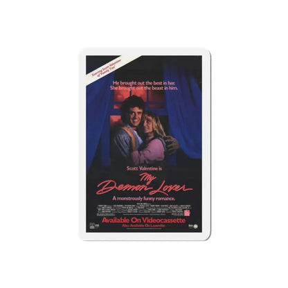 MY DEMON LOVER 1987 Movie Poster - Refrigerator Magnet - The Sticker Space