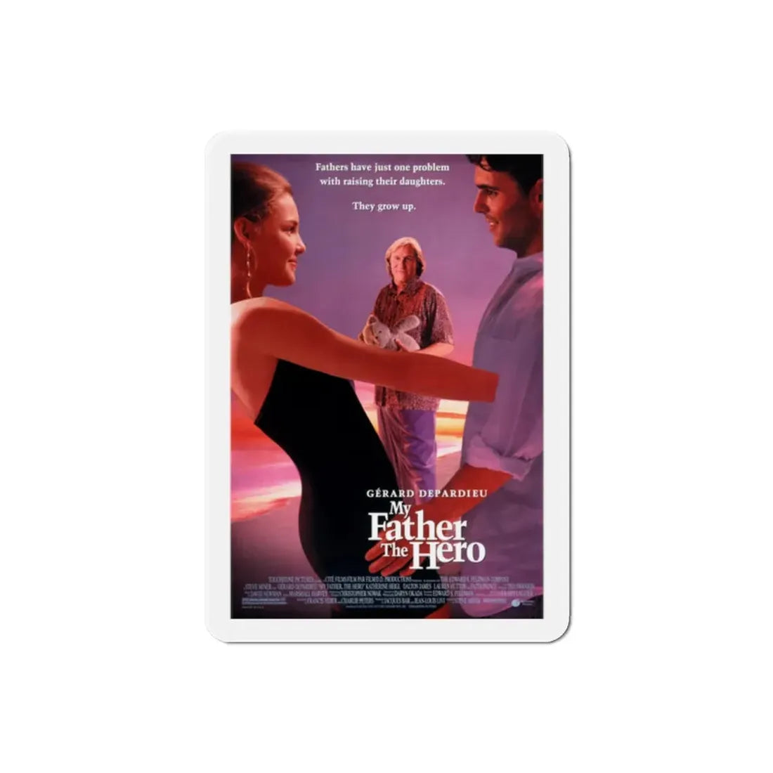 My Father The Hero 1994 Movie Poster Refrigerator Magnet - The Sticker Space