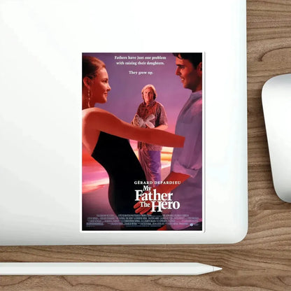 My Father The Hero 1994 Movie Poster STICKER Vinyl Die-Cut Decal - The Sticker Space