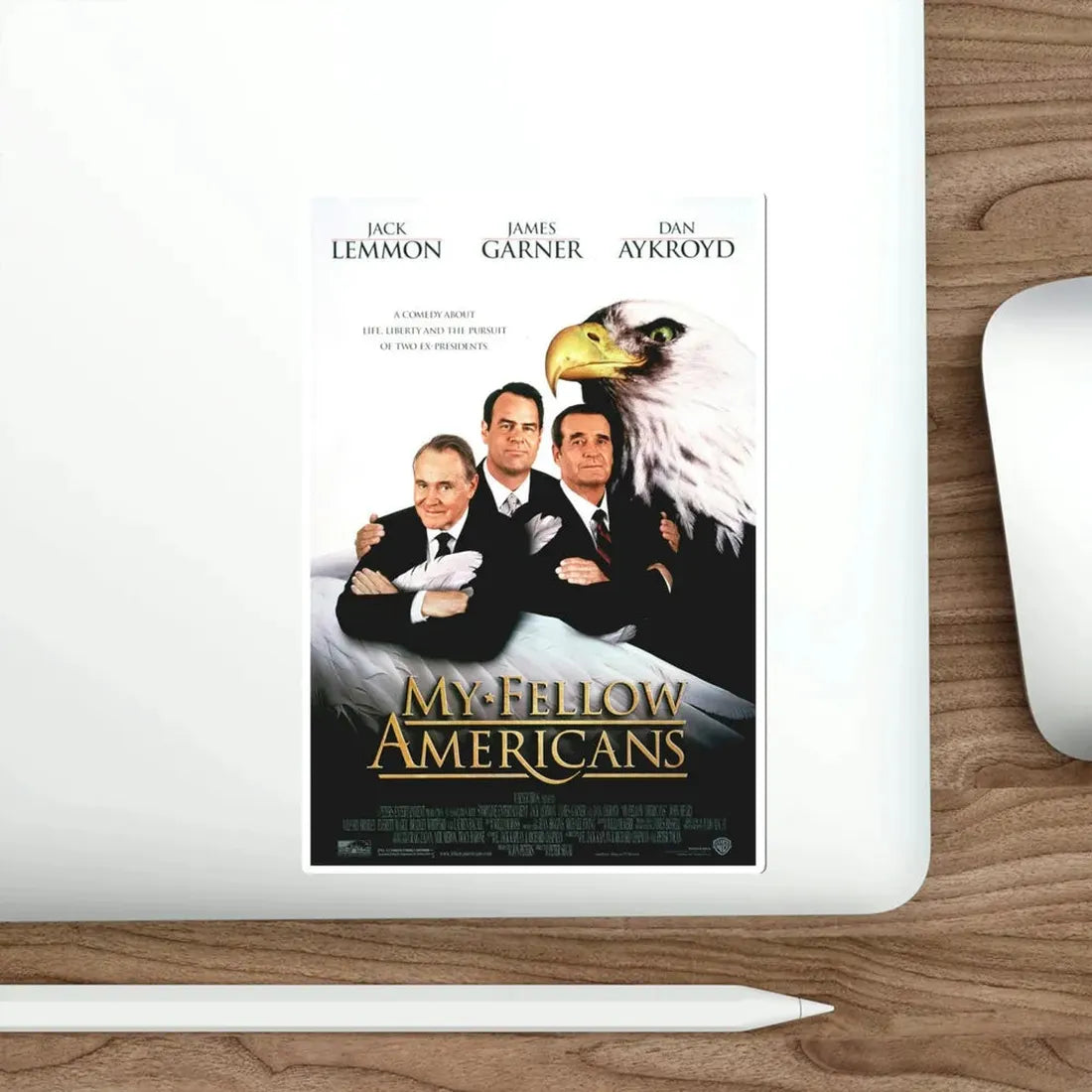 My Fellow Americans 1996 Movie Poster STICKER Vinyl Die-Cut Decal - The Sticker Space