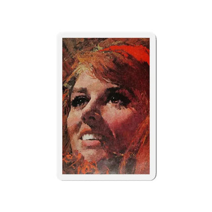 My First Love, Ladies' Home Journal, June 1965 (Magazine Illustration) Refrigerator Magnet - The Sticker Space