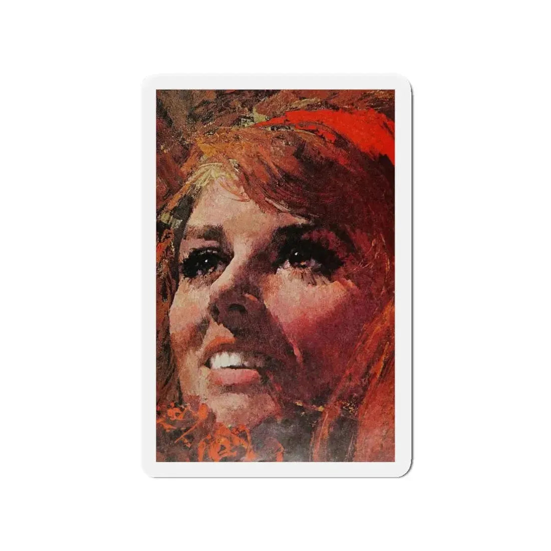 My First Love, Ladies' Home Journal, June 1965 (Magazine Illustration) Refrigerator Magnet - The Sticker Space