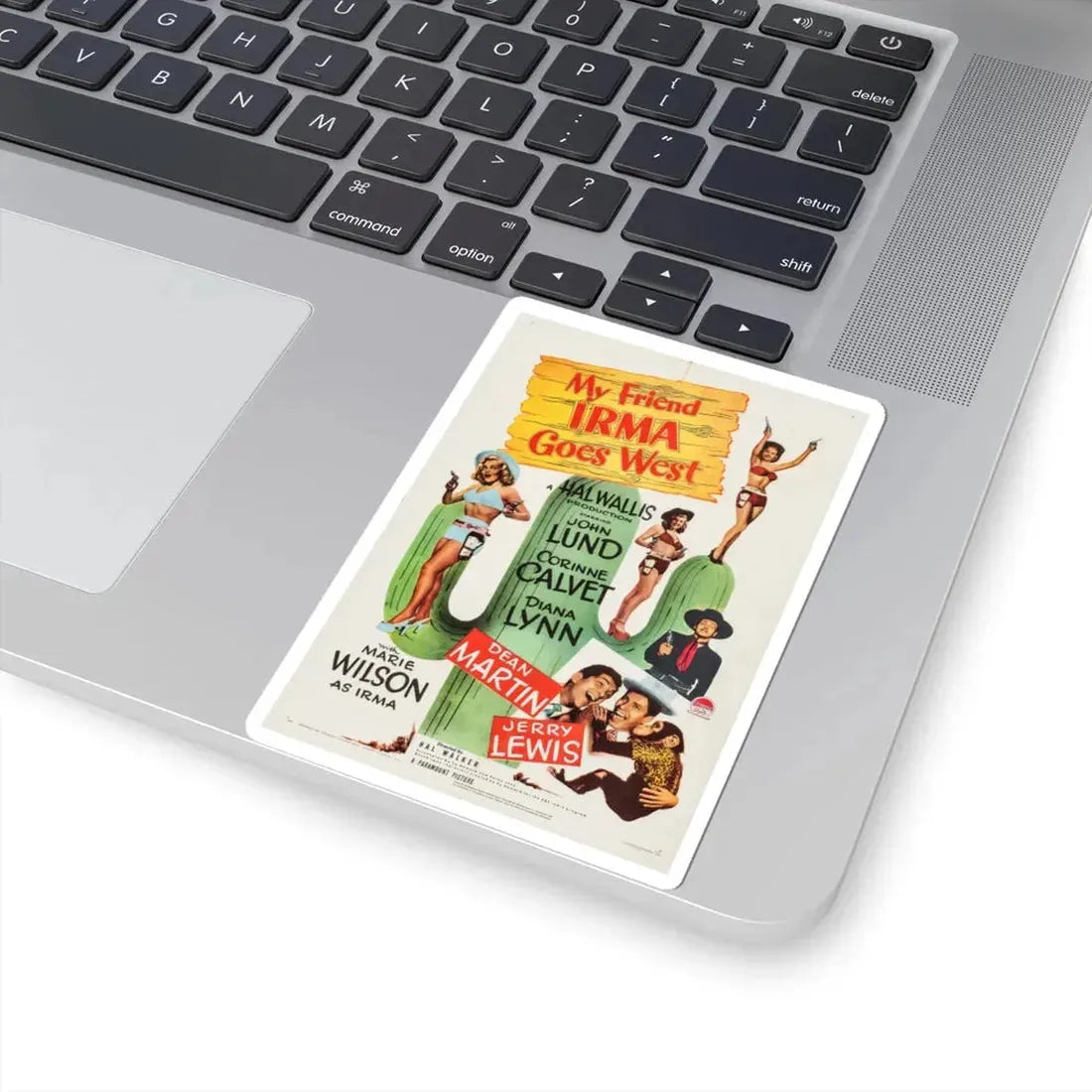 My Friend Irma Goes West 1950 Movie Poster - STICKER Vinyl Kiss-Cut Decal - The Sticker Space