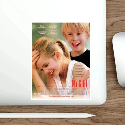 My Girl 1991 Movie Poster STICKER Vinyl Die-Cut Decal - The Sticker Space