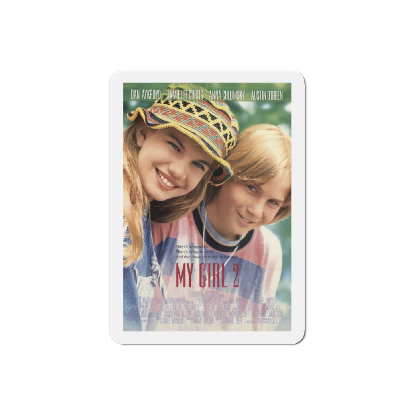 My Girl 2 1994 Movie Poster Die-Cut Magnet-2" x 2"-The Sticker Space