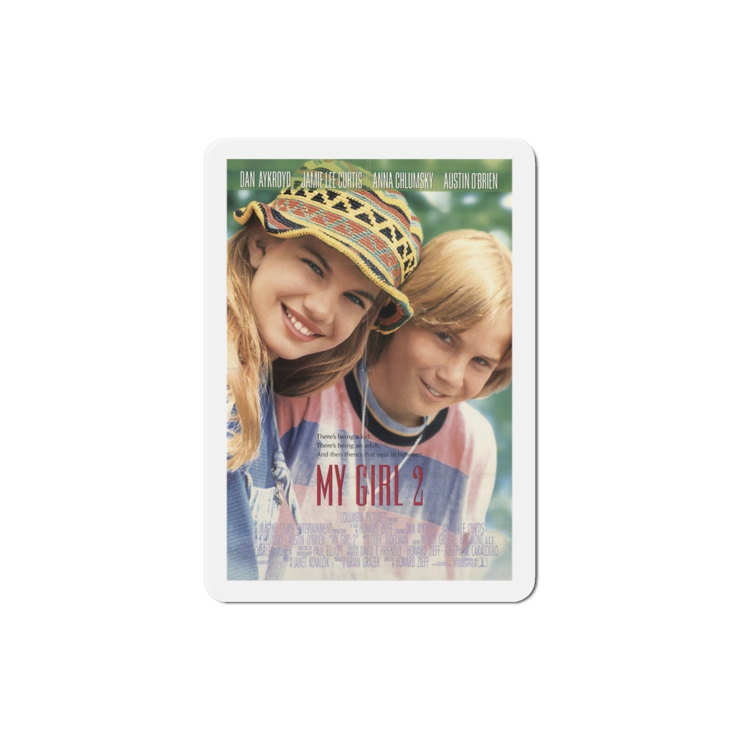 My Girl 2 1994 Movie Poster Die-Cut Magnet-3" x 3"-The Sticker Space