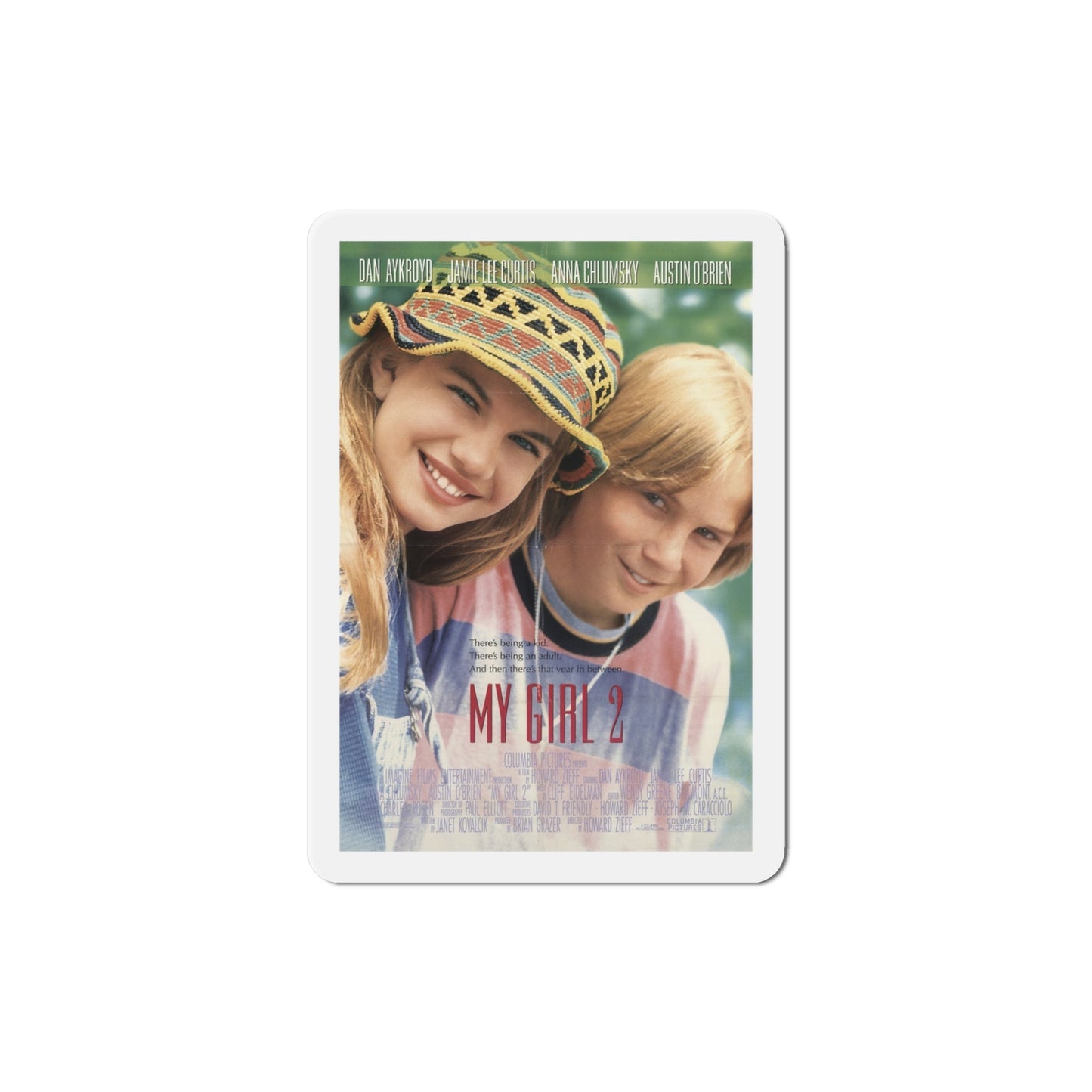 My Girl 2 1994 Movie Poster Die-Cut Magnet-4" x 4"-The Sticker Space