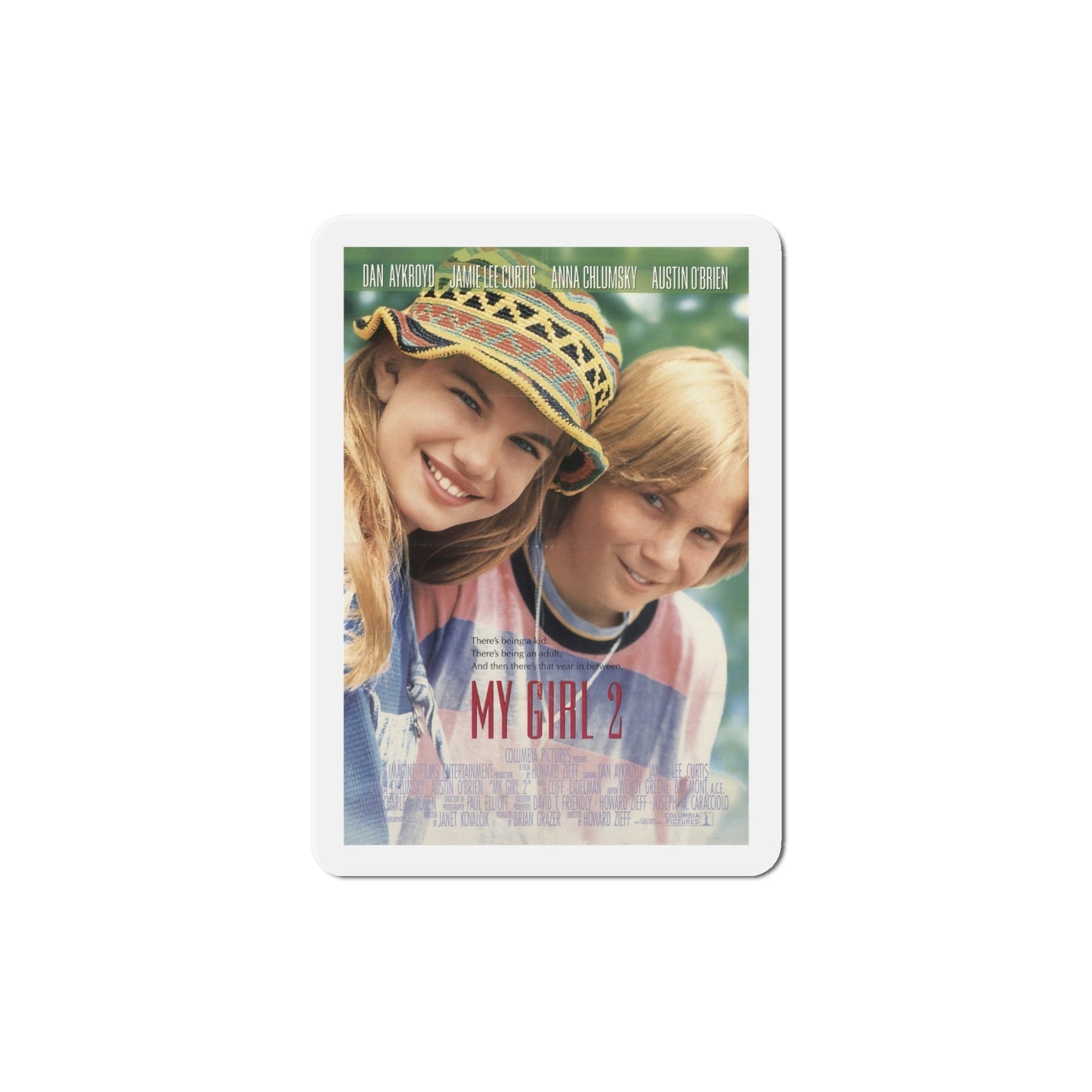 My Girl 2 1994 Movie Poster Die-Cut Magnet-5" x 5"-The Sticker Space