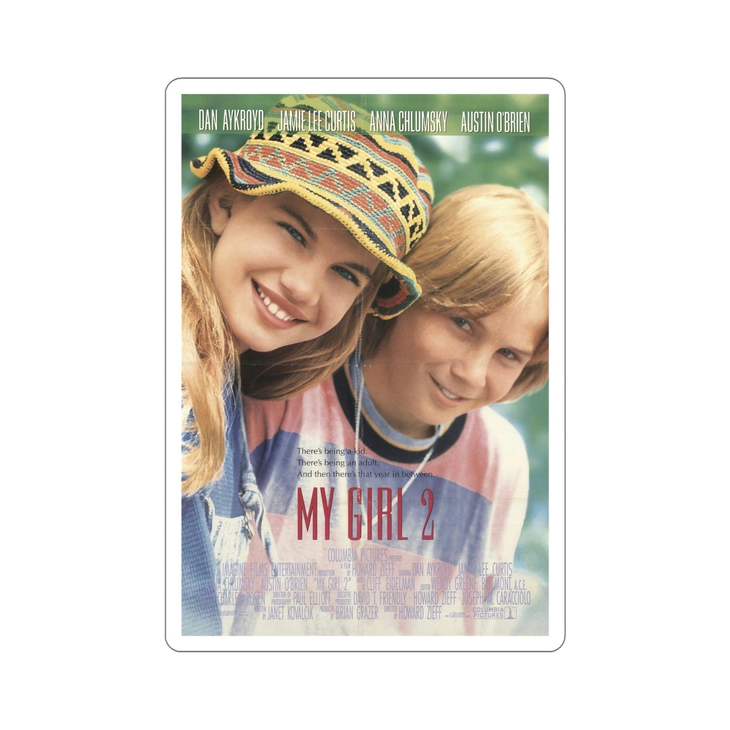 My Girl 2 1994 Movie Poster STICKER Vinyl Die-Cut Decal-6 Inch-The Sticker Space