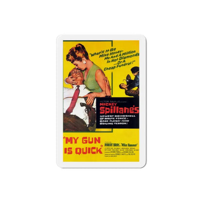 My Gun Is Quick 1957 Movie Poster Refrigerator Magnet - The Sticker Space