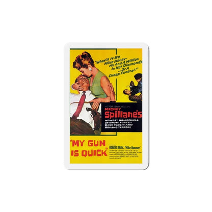 My Gun Is Quick 1957 Movie Poster Refrigerator Magnet - The Sticker Space