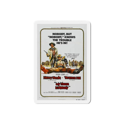 MY NAME IS NOBODY 1973 Movie Poster - Refrigerator Magnet - The Sticker Space