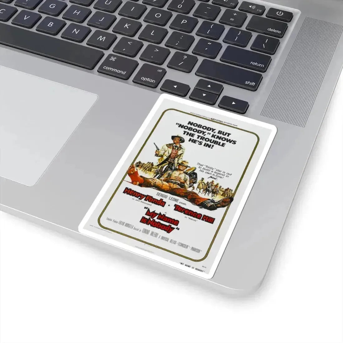 MY NAME IS NOBODY 1973 Movie Poster - STICKER Vinyl Kiss-Cut Decal - The Sticker Space