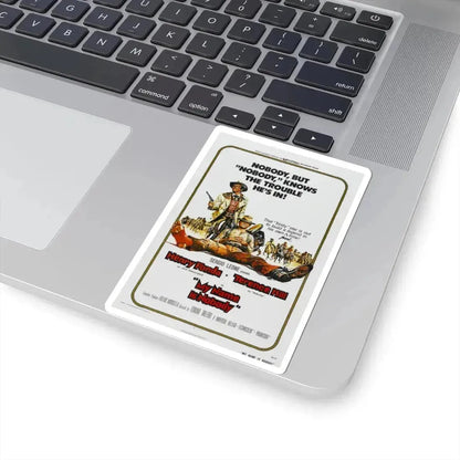 MY NAME IS NOBODY 1973 Movie Poster - STICKER Vinyl Kiss-Cut Decal - The Sticker Space