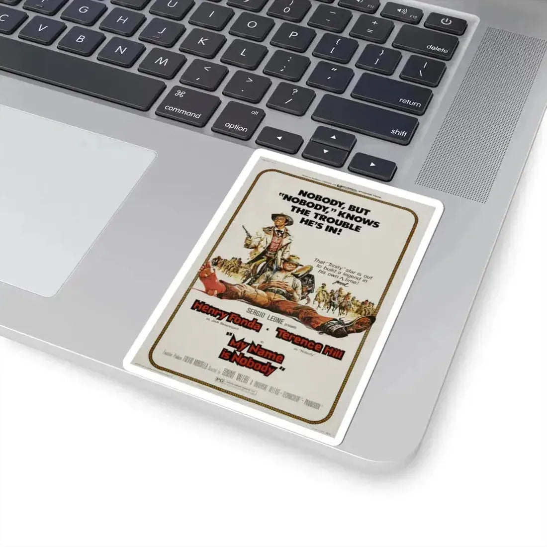 My Name Is Nobody 1973 Movie Poster - STICKER Vinyl Kiss-Cut Decal - The Sticker Space