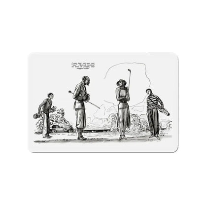 My Quest of Youth (1), Redbook, December 1932 (Magazine Illustration) Refrigerator Magnet - The Sticker Space