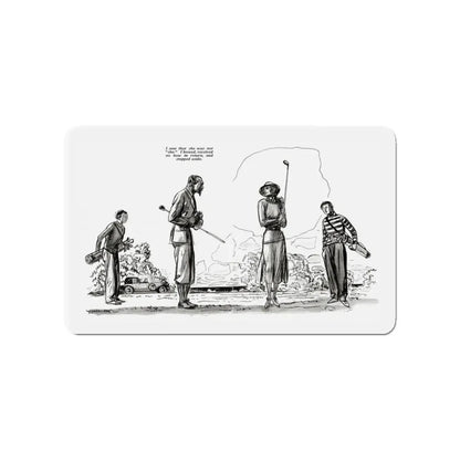 My Quest of Youth (1), Redbook, December 1932 (Magazine Illustration) Refrigerator Magnet - The Sticker Space