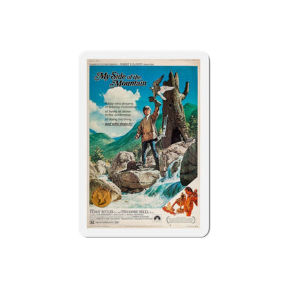 My Side of the Mountain 1969 Movie Poster Die-Cut Magnet-2 Inch-The Sticker Space