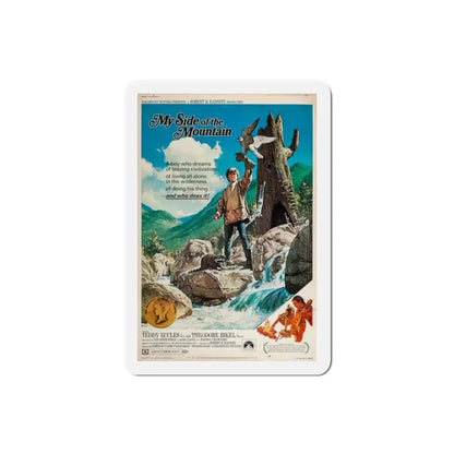 My Side of the Mountain 1969 Movie Poster Refrigerator Magnet 2 Inch - The Sticker Space