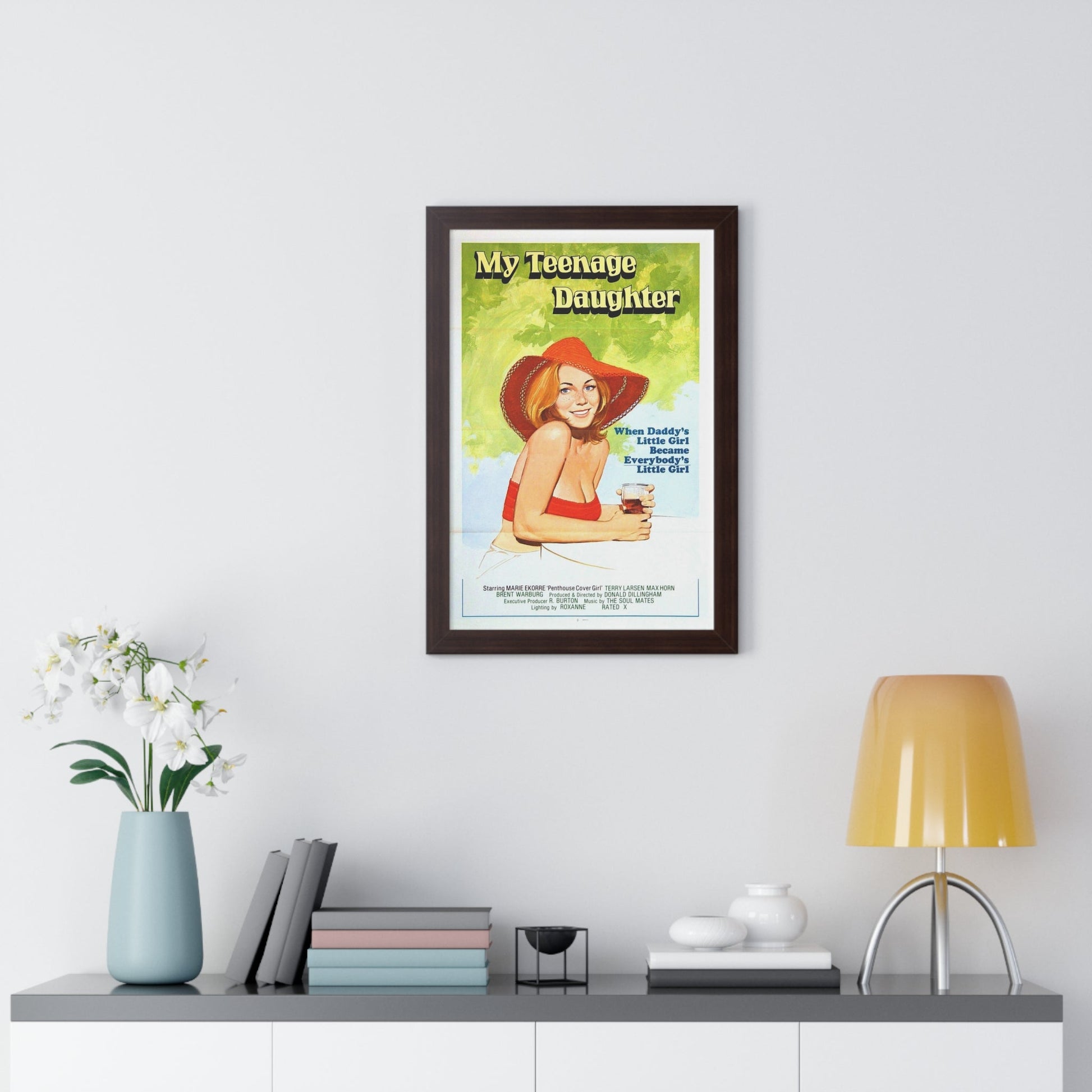 MY TEENAGE DAUGHTER 1956 - Framed Movie Poster-The Sticker Space