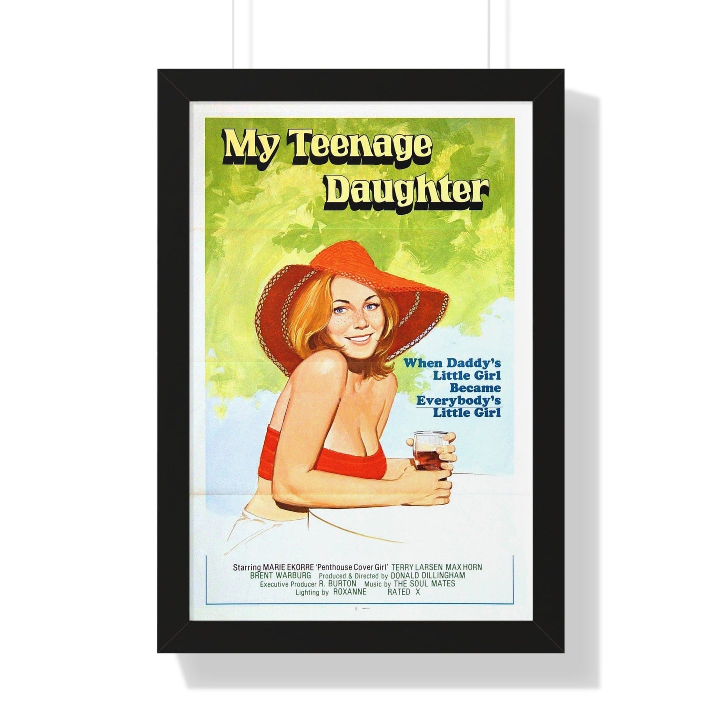 MY TEENAGE DAUGHTER 1956 - Framed Movie Poster-16″ x 24″-The Sticker Space