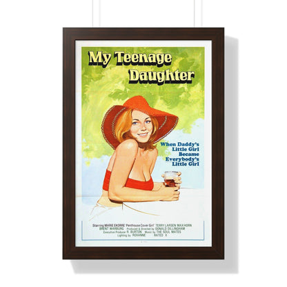 MY TEENAGE DAUGHTER 1956 - Framed Movie Poster-16″ x 24″-The Sticker Space