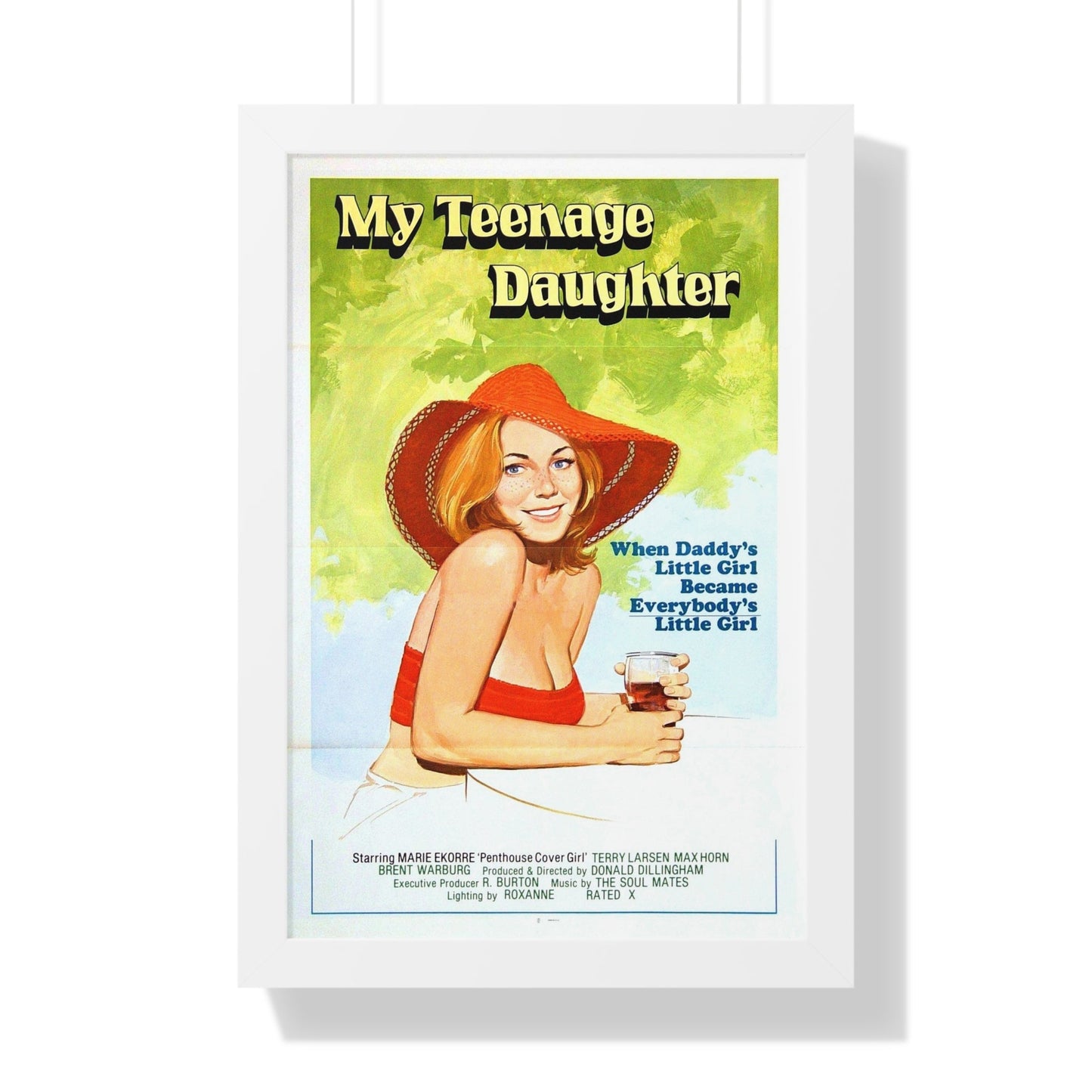 MY TEENAGE DAUGHTER 1956 - Framed Movie Poster-16″ x 24″-The Sticker Space