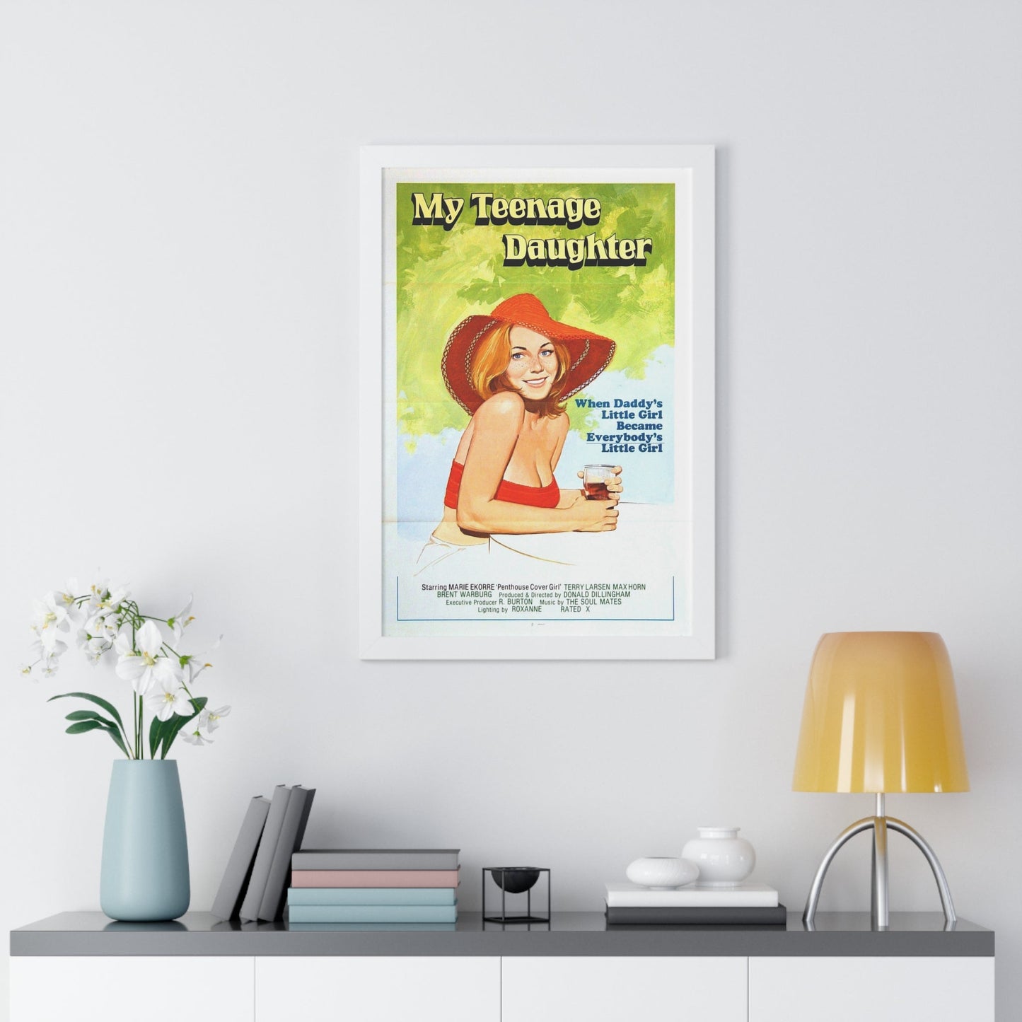 MY TEENAGE DAUGHTER 1956 - Framed Movie Poster-The Sticker Space