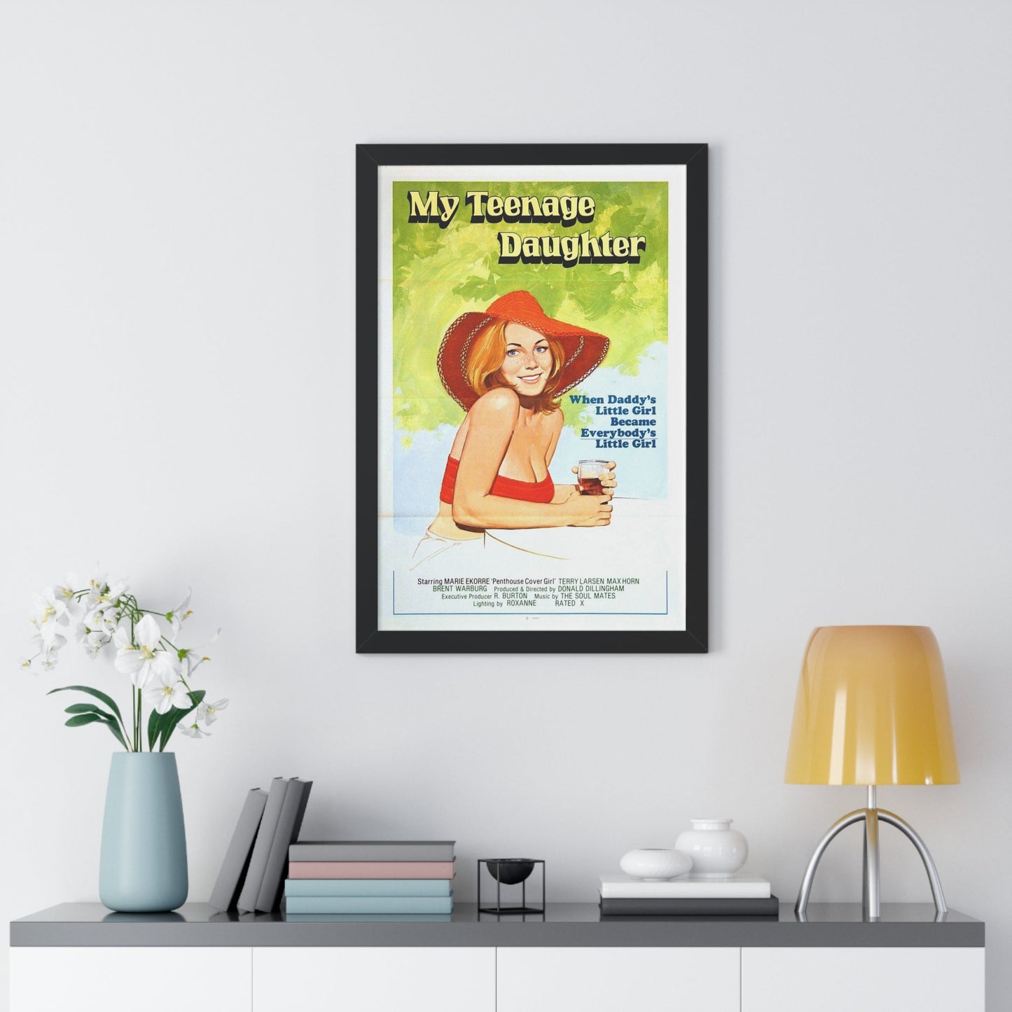 MY TEENAGE DAUGHTER 1956 - Framed Movie Poster-The Sticker Space