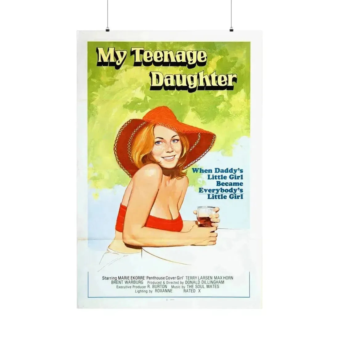 MY TEENAGE DAUGHTER 1956 - Paper Movie Poster 36" x 54" Matte - The Sticker Space