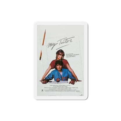 My Tutor 1983 Movie Poster Refrigerator Magnet 2 Inch - The Sticker Space