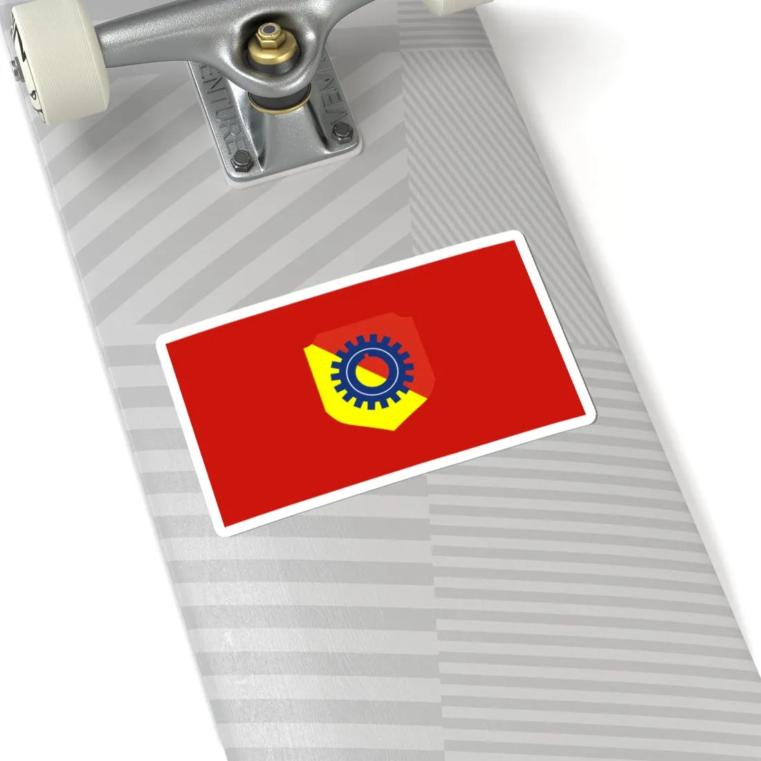 Myanmar Directorate of Defence Industries Flag (Myanmar) STICKER Vinyl Kiss-Cut Decal - The Sticker Space
