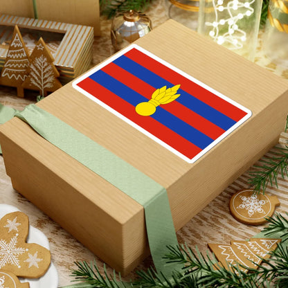 Myanmar Military Engineers Flag (Myanmar) STICKER Vinyl Kiss-Cut Decal - The Sticker Space